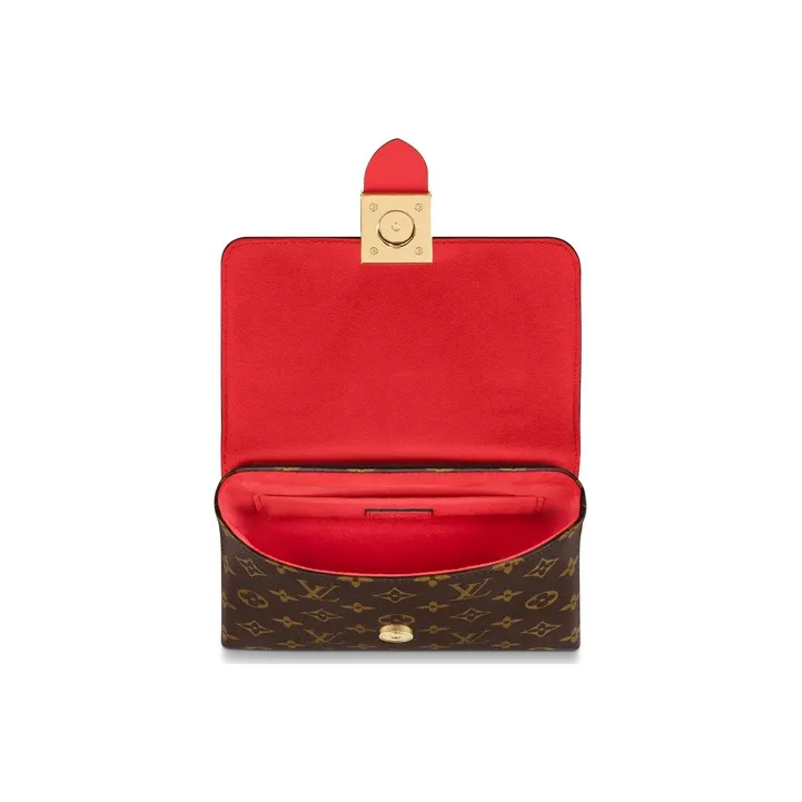 LOUIS VUITTON Locky Monogram Bb Coquelicot-3