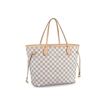LOUIS VUITTON Neo Nevefull Damier Azur Mm Beige Lining