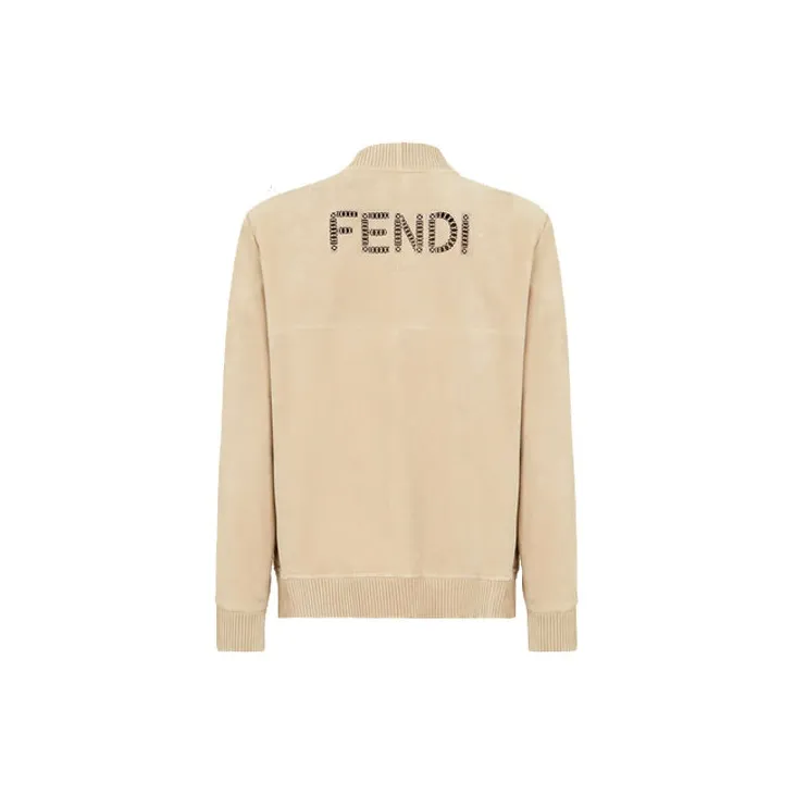 FENDI FW21 Jackets Coats Men's Beige-1