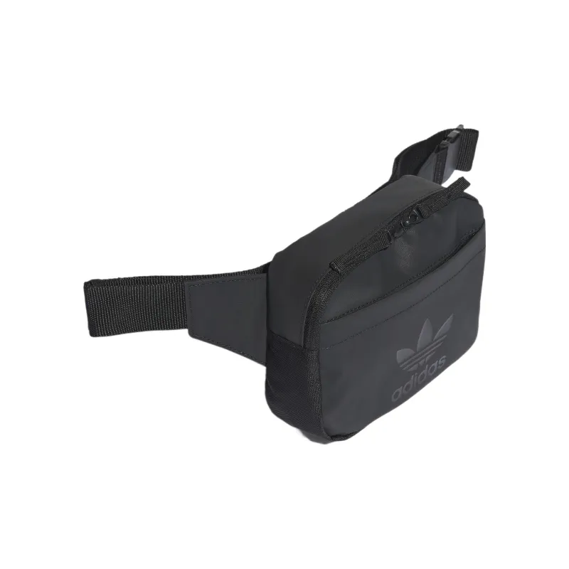 Adidas Originals TPU Sling Bags One Shoulder Crossbody Fanny Pack Unisex Pure Black-2