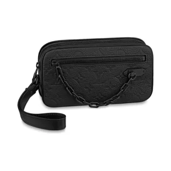 LOUIS VUITTON Pochette Volga Black