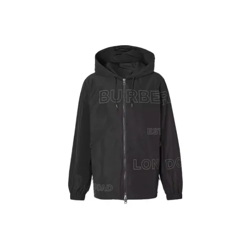 Burberry Jackets Men Black