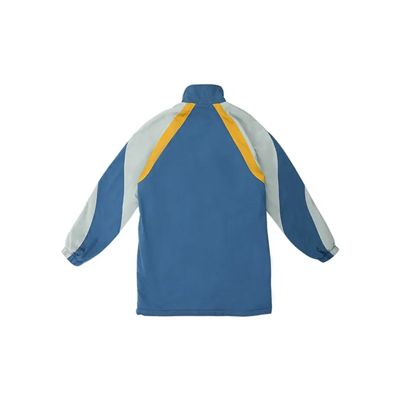 PROS BY CH Loose Fit Thickened Jacket Unisex Deep Sea Blue-1