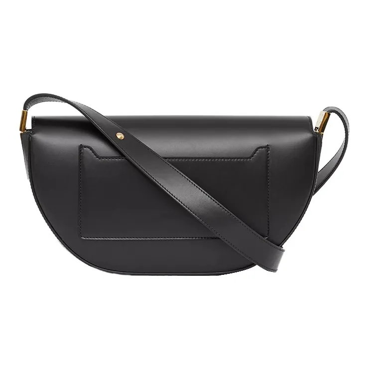 Burberry Small Olympia Leather Bag Black-3