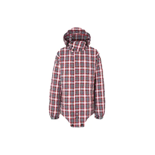 Burberry Jackets Men Bright Red