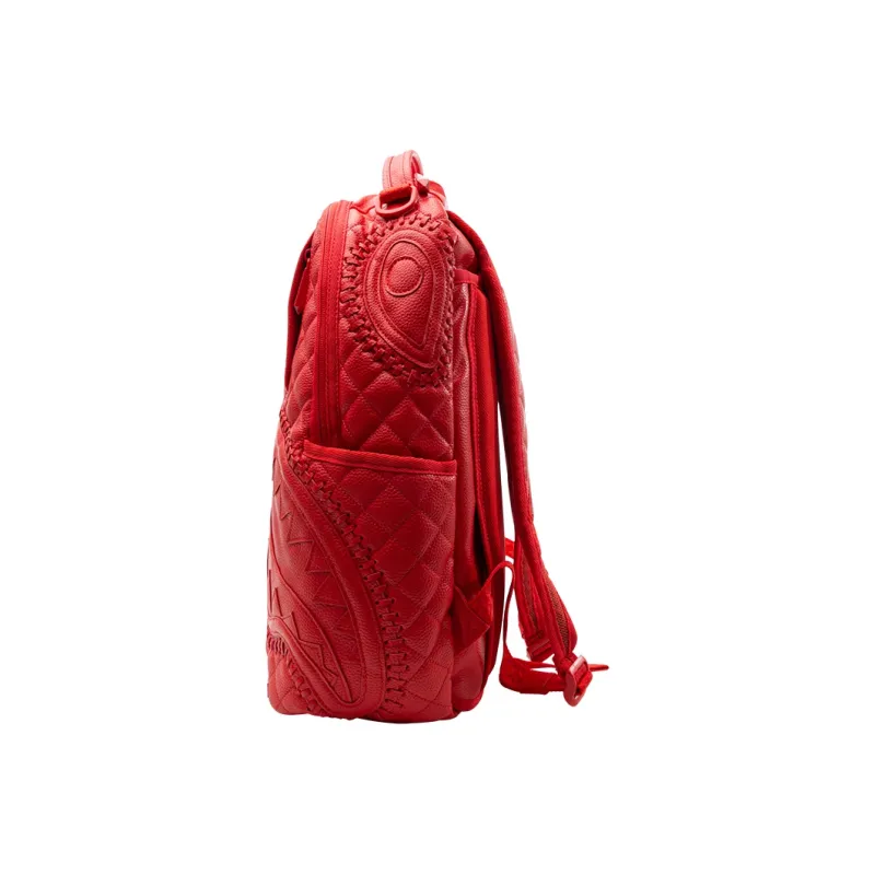 SPRAYGROUND Artificial Leather Backpack Medium Size Unisex Red-2