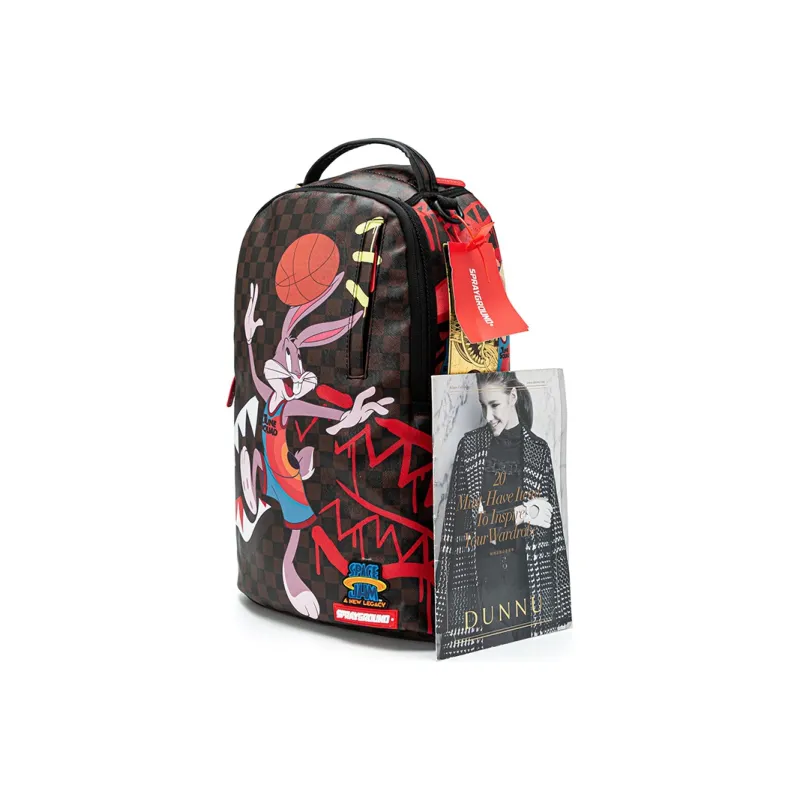 SPRAYGROUND PVC Coated Polyester Backpack Regular Unisex Black-1