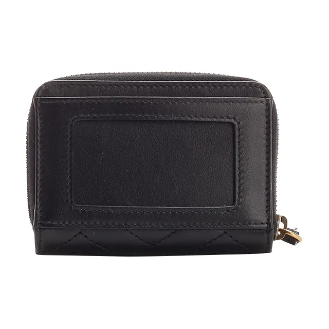 GUCCI Marmont Leather Coin Purse Regular Women's Black-2