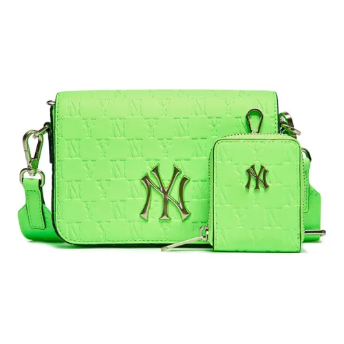 MLB Monogram Collection Polyester Combo Bag Shoulder Bag Crossbody Bag Regular Unisex Green