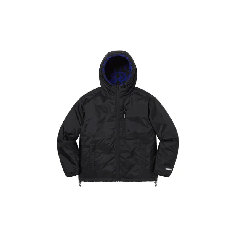 Supreme Celtic Knot Reversible Windstopper Fleece Hooded Jacket-8