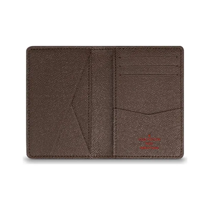 LOUIS VUITTON Pocket Organizer Damier Ebene Nm Brown-3