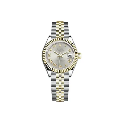 ROLEX Women's Apparel Log Series Automatic Mechanical Movement Women's Watch Watch 28mm Silver Dial