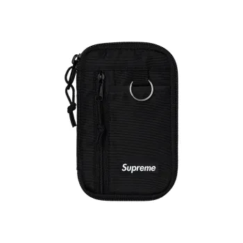 Supreme FW19 Nylon Shoulder Bag, Crossbody Bag Regular Unisex Black