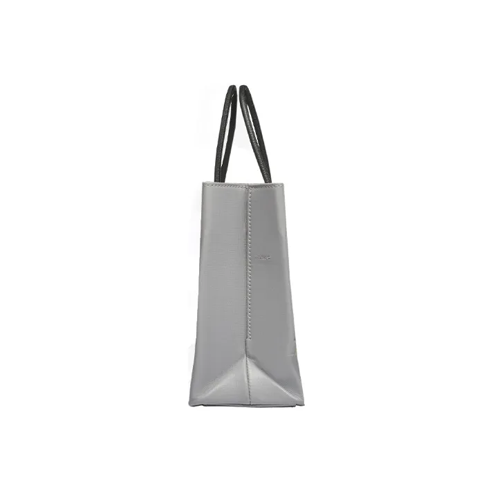 Balenciaga Calfskin Tote Bag Shopping Bag Handbag Mini Women's Gray-1