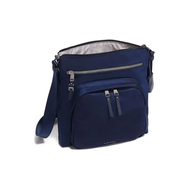 TUMI Voyageur Nylon Shoulder Bag, Crossbody Bag Women's Midnight Blue-1