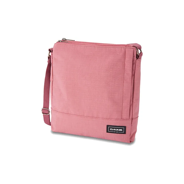 Dakine Nylon Fabric Laptop Bag, Shoulder Bag, Crossbody Bag Regular Unisex Gray/Pink/Ecru-8