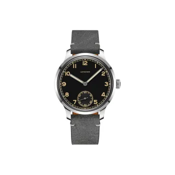 LONGINES Classic Vintage Manual Mechanical Movement Men's Watches Watch 43mm Black Dial Stainless Steel Case