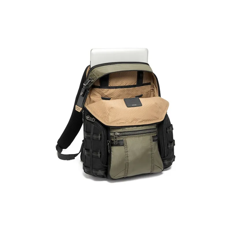 TUMI Polyamide Backpack Regular Men's Green-1