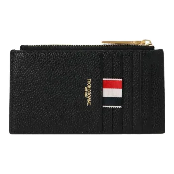THOM BROWNE· Cow Leather Wallet Men's Black