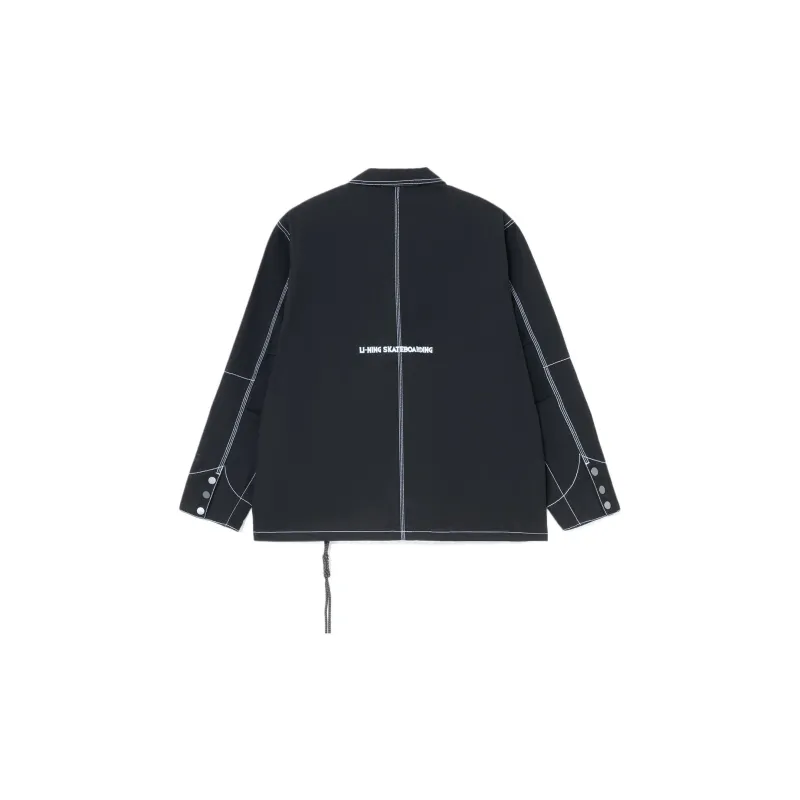 LINING Skateboard Jackets Men Black-1