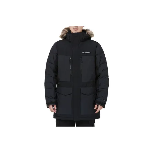 Columbia Parka Coats Men Black