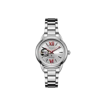 SEIKO Mechanical Movement Stainless Steel Strap Watch Women's Watch Silver Dial