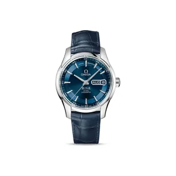 OMEGA Disc Fly Collection Automatic Mechanical Movement Men's Watches Watch 41mm Blue Dial Stainless Steel Watch Case