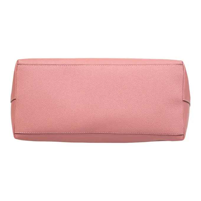 COACH City Zip Tote Leather Tote Bag Shopping Bag Handbag Shoulder Bag Women's Cherry Blossom Pink-4