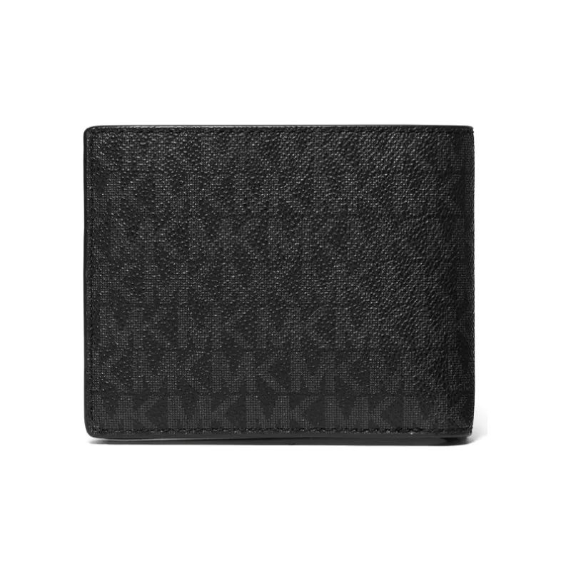 MICHAEL KORS Gifting Leather Card Holder Wallet Medium Size Men's Palm Green-1