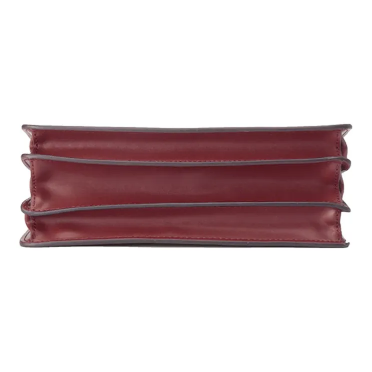 MICHAEL KORS Tatiana Leather Handbag Shoulder Bag Crossbody Bag Mini Women's Red-3