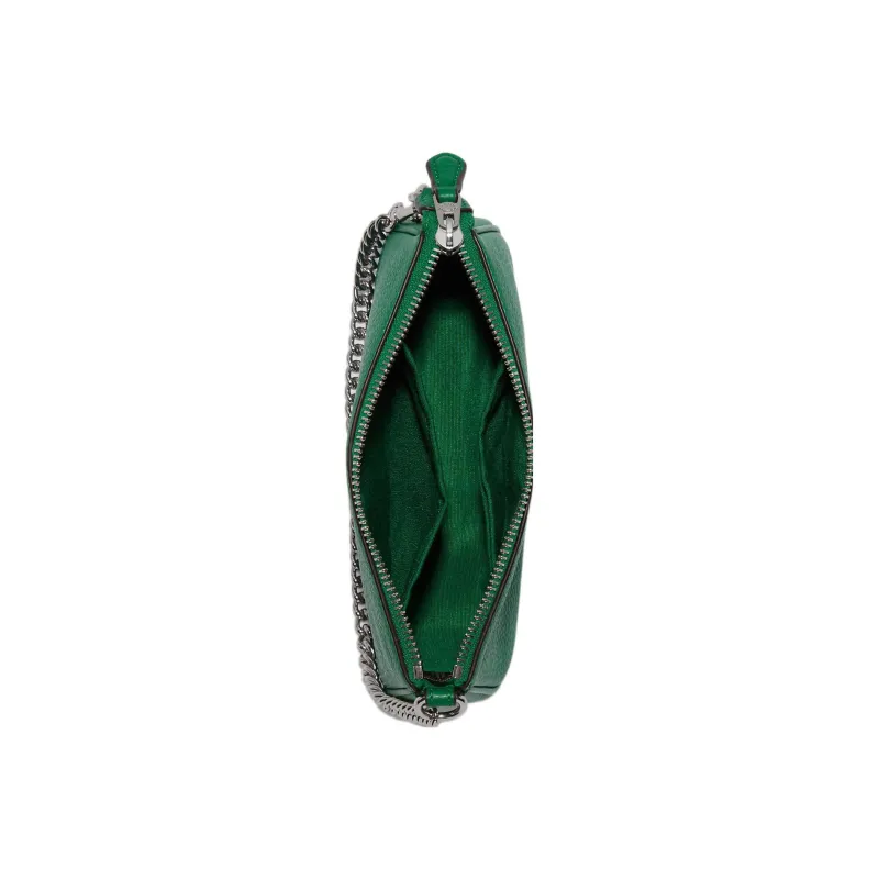 COACH Nolita Pebbled Leather Mahjong Shoulder Bag Clutch Regular Women's Solid Green-2