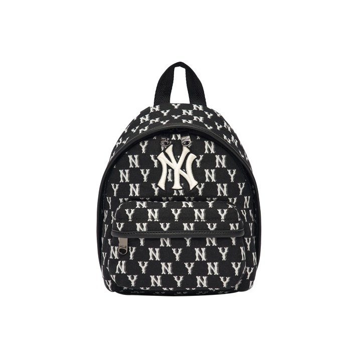 MLB Monogram Collection Backpacks Black - POIZON