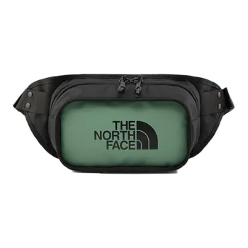 THE NORTH FACE Leather Fanny Pack Regular Unisex Gray Green
