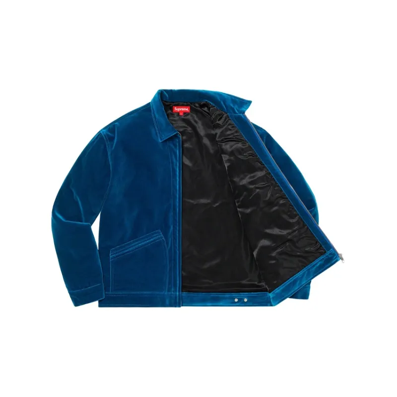 Supreme Velvet Work Jacket-1