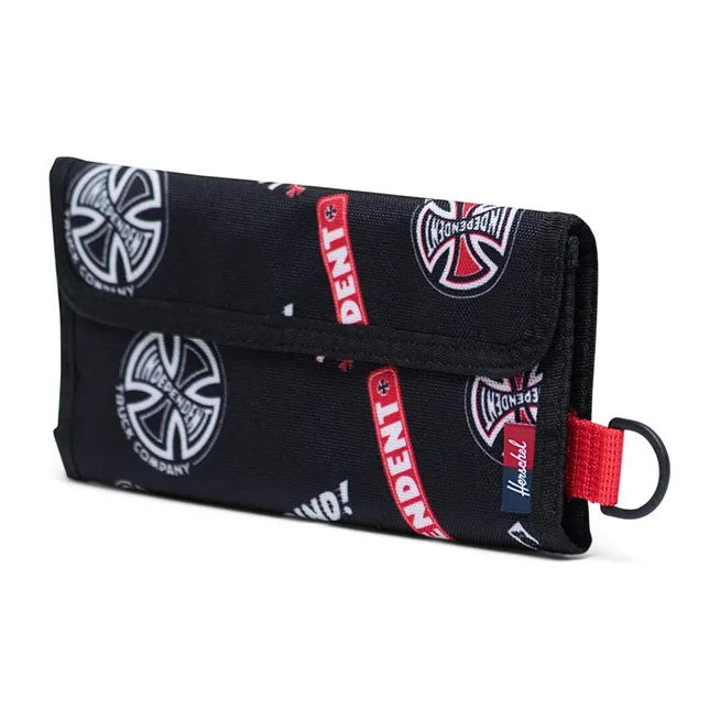Herschel Independent Collaboration Polyester Wallet Regular Unisex Black-1