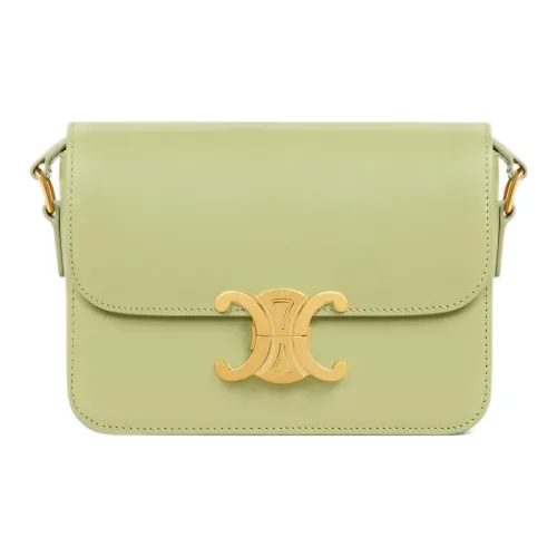 CELINE Triomphe Shoulder Bags