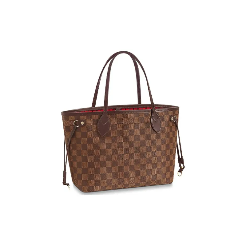 LOUIS VUITTON Neo Neverfull Damier Ebene Pm Cerise Lining-1
