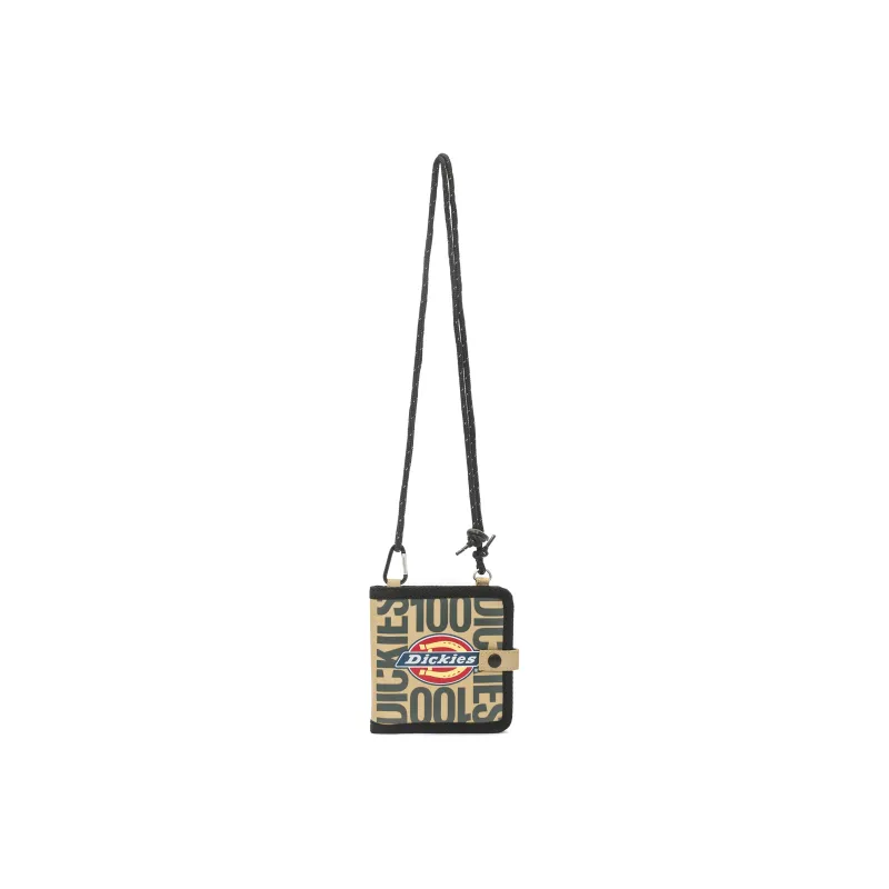 Dickies 100th Anniversary Polyester Shoulder Bag Crossbody Bag Wallets Mini Unisex Khaki-1