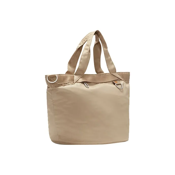 Nike Polyester Tote Bag Shopping Bag Shoulder Bag Crossbody Bag Handbag Regular Women's Lime Gray-1