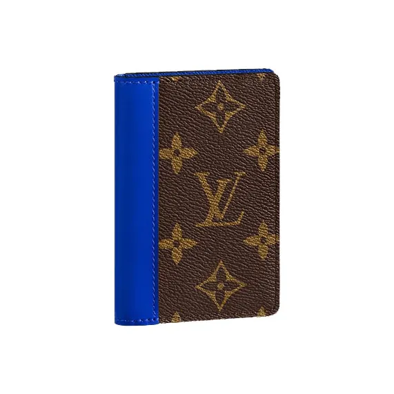 LOUIS VUITTON Pocket Organizer Blue-3