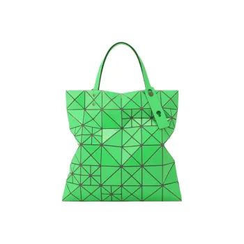 ISSEY MIYAKE Polyvinyl Chloride Tote Bag Shopping Bag Handbag Shoulder Bag Women's Green