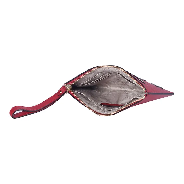 MICHAEL KORS MICHAEL KORS Handbag Collection Illustrations Leather Clutch Women's Pink-4