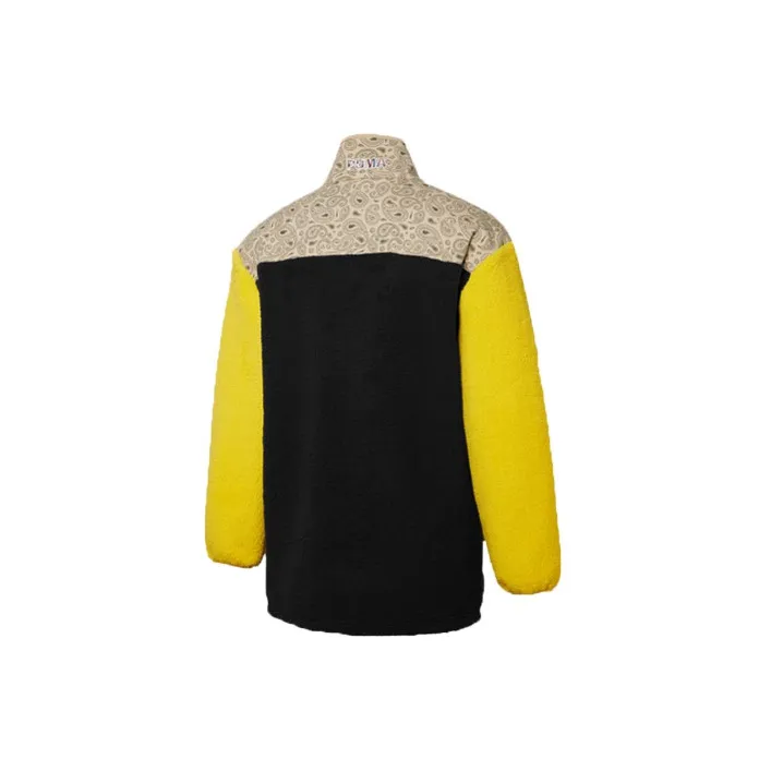 PUMA Velvet Jackets Unisex Lemon-1