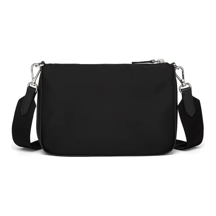 PRADA Nylon Messenger Bag Shoulder Bag Men's Black-2