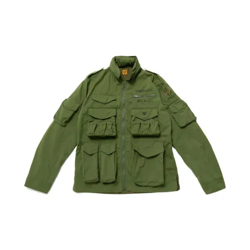 HUMAN MADE Jackets Men Green