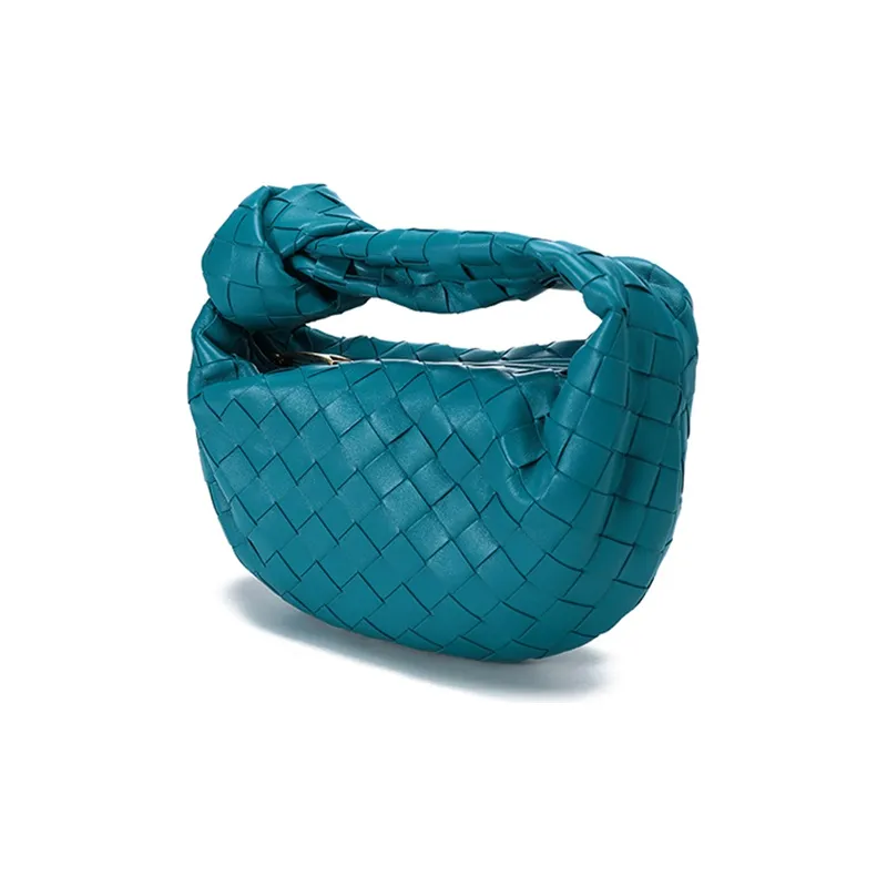 Bottega Veneta JODIE Leather Handbag Mini Women's Water Duck Blue-1