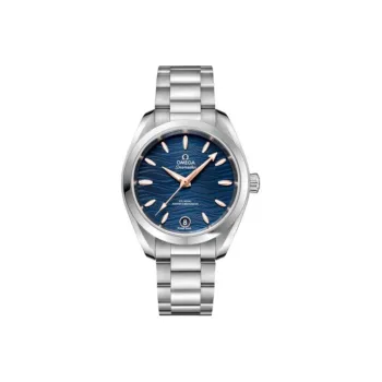 OMEGA AQUA TERRA 150 Meters Automatic Mechanical Movement Women's Watch Watch 34mm Blue Dial