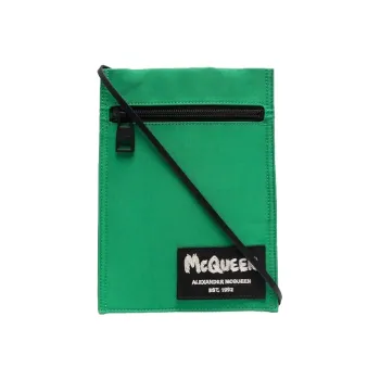 Alexander McQueen Logo Tag Crossbody Bag