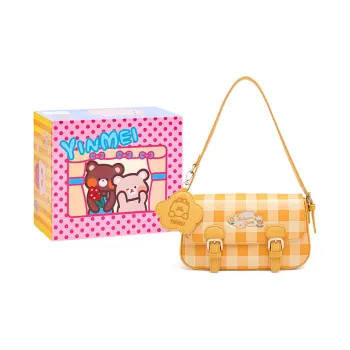 Sound For Life PU Shoulder Bag Handbag Regular Women's Orange/Black