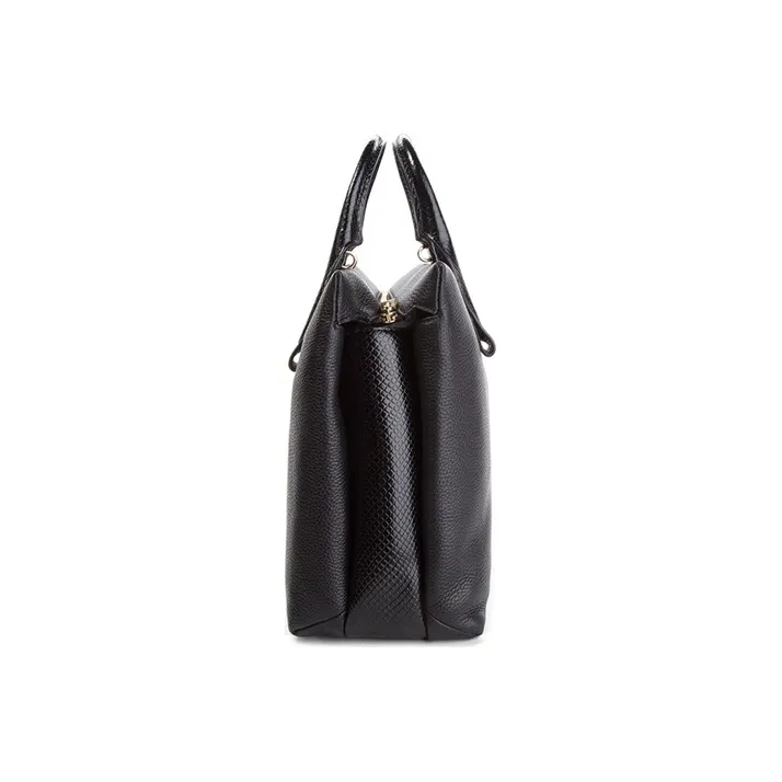 MICHAEL KORS Rollins Leather Crossbody Bag, Shoulder Bag, Handbag Large Size Women's Black-2